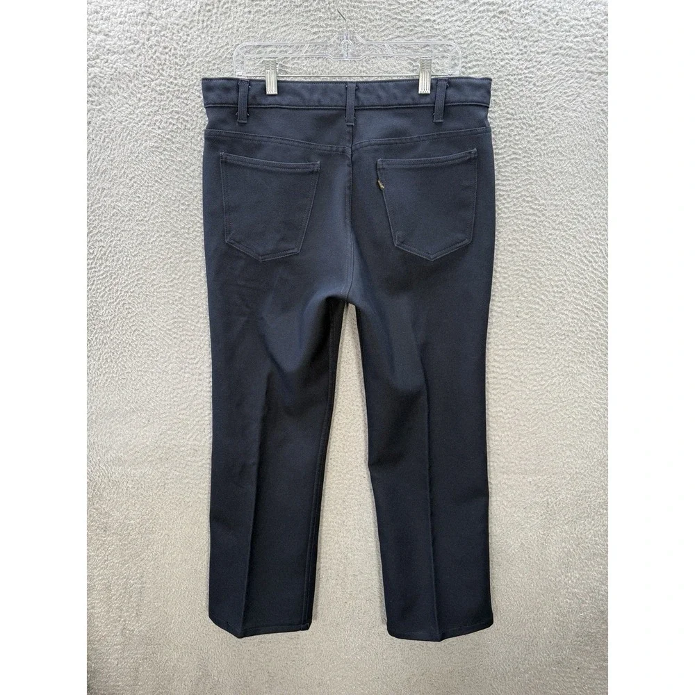 Vintage Levis Pants Mens 36x28 Blue Black Label 10517-6117 Made In USA 90s